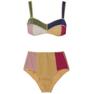 Oséree Lumière Colore' High Waist Bikini Set